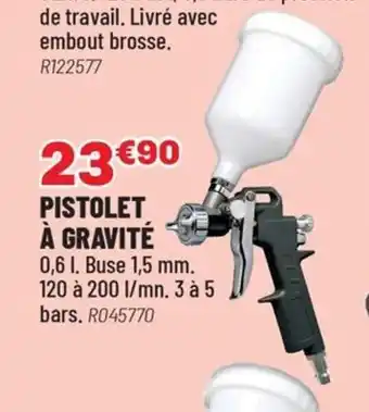 Brico Pro Pistolet à gravité offre
