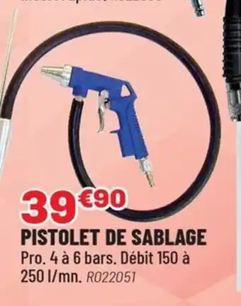 Brico Pro Pistolet de sablage offre