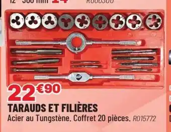 Brico Pro Tarauds et filières offre