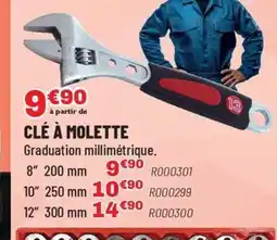Brico Pro Clé à molette offre