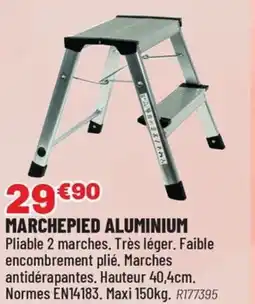 Brico Pro Marchepied aluminium offre