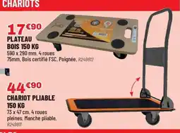 Brico Pro Chariot pliable offre