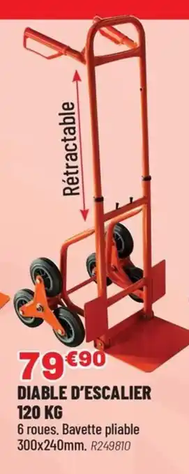 Brico Pro Diable d'escalier offre
