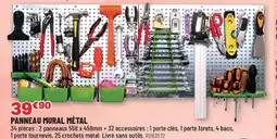 Brico Pro Panneau mural métal offre