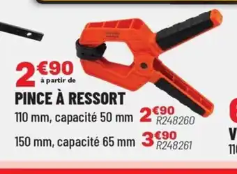 Brico Pro Pince à ressort offre