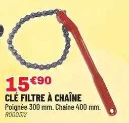 Brico Pro Clé filtre à chaîne offre