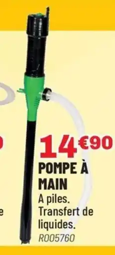 Brico Pro Pompe à main offre