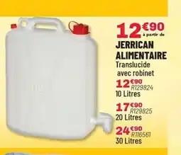 Brico Pro Jerrican alimentaire offre