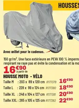 Brico Pro Housse moto - vélo offre