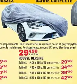 Brico Pro Housse berline offre