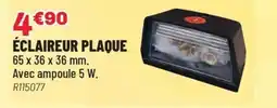 Brico Pro Éclaireur plaque offre
