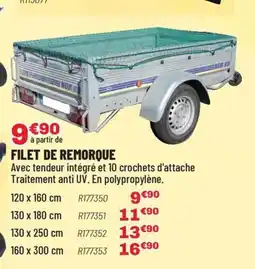 Brico Pro Filet de remorque offre