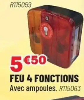 Brico Pro Feu 4 fonctions offre