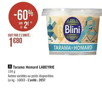 Labeyrie tarama homard