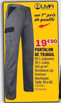 Brico Pro Pantalon de travail offre