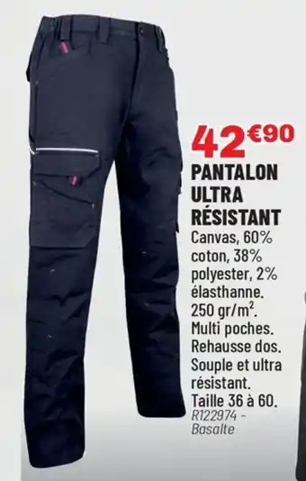 Brico Pro Pantalon ultra résistant offre