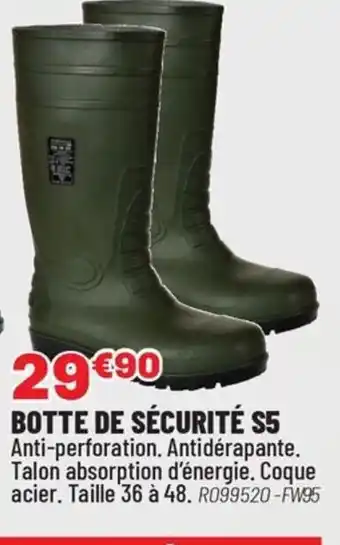 Brico Pro Botte de sécurité s5 offre