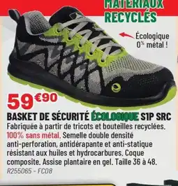 Brico Pro Basket de sécurité écologique sip src offre