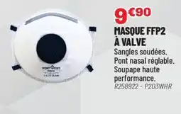 Brico Pro Masque ffp2 à valve offre