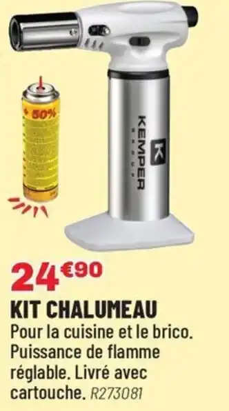 Brico Pro Kit chalumeau offre