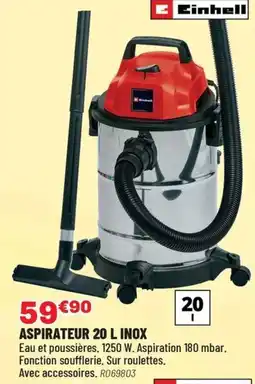 Brico Pro EINHELL Aspirateur inox offre