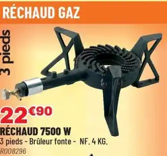Brico Pro Réchaud 7500 w offre