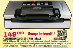 Brico Pro Conditionneuse sous vide idéale offre