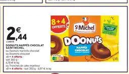 Intermarché SAINT-MICHEL Doonuts nappés chocolat offre