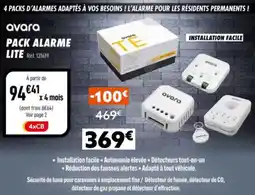Narbonne accessoires Pack alarme lite offre