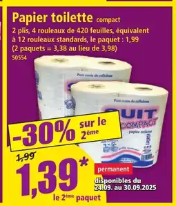 Norma Papier toilette offre