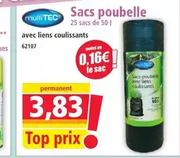 Norma MULTITEC Sacs poubelle offre
