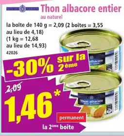 Norma Thon albacore entier offre