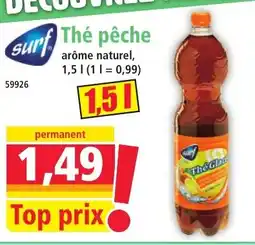 Norma SURF Thé pêche offre