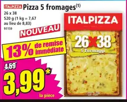 Norma ITALPIZZA Pizza 5 fromages offre