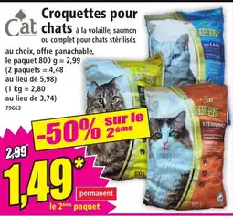 Norma CAT Croquettes pour chats offre