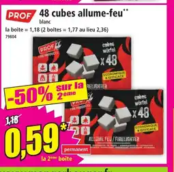 Norma PROF 48 cubes allume-feu offre