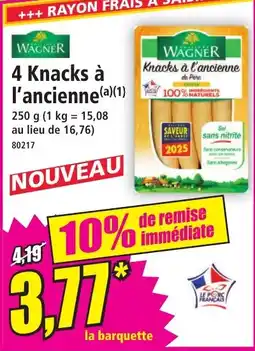 Norma WAGNER Knacks à l'ancienne offre