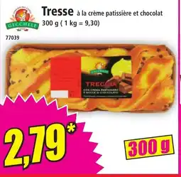Norma Tresse à la crème patissière et chocolat offre