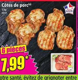 Norma Côtes de porc offre
