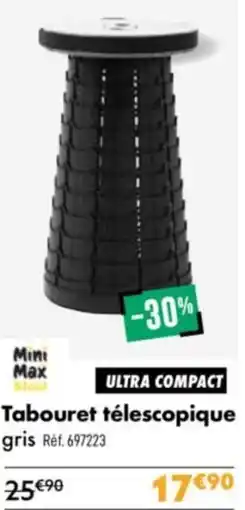 Narbonne accessoires Tabouret télescopique offre