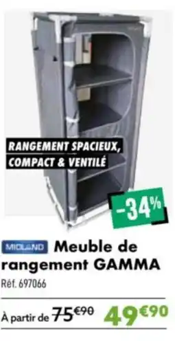 Narbonne accessoires Meuble de rangement GAMMA offre