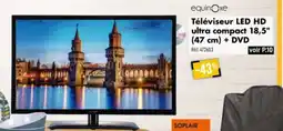 Narbonne accessoires Téléviseur LED HD ultra compact 18,5" (47 cm) + DVD offre