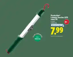 Lidl PARKSIDE Lampe torche LED sans fil offre
