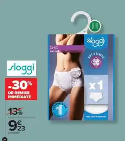 Carrefour Sloggi Chic Cotton offre