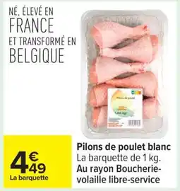 Carrefour Pilons de poulet blanc offre