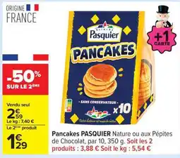 Carrefour Pancakes Pasquier offre
