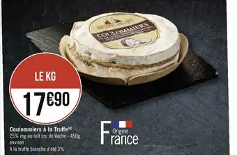 Géant Casino Coulommiers à la truffe offre