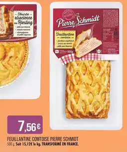 Match Pierre Schmidt FEUILLANTINE COMTOISE offre