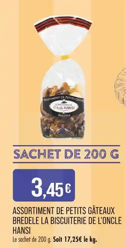 Match La Biscuiterie de l'Oncle Hansi Assortiment de petits gâteaux Bredele offre
