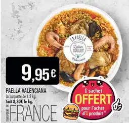 Match Paella Valenciana offre